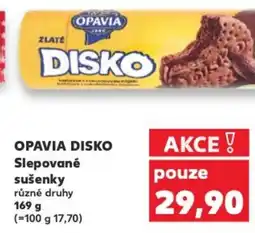 Kaufland OPAVIA DISKO Slepované sušenky nabídka