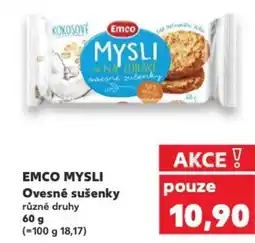 Kaufland EMCO MYSLI Ovesné sušenky nabídka