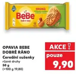 Kaufland OPAVIA BEBE DOBRÉ RÁNO Cereální sušenky nabídka