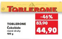 Kaufland TOBLERONE Čokoláda nabídka