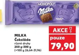 Kaufland MILKA Čokoláda nabídka