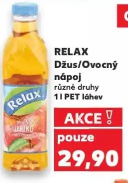 Kaufland RELAX Džus/Ovocný парој nabídka
