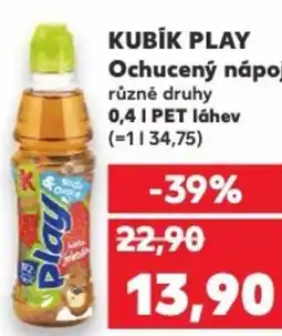 Kaufland KUBIK PLAY Ochucený nápoj nabídka