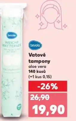 Kaufland Bevola Vatové tampony nabídka
