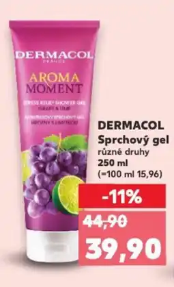 Kaufland DERMACOL Sprchový gel nabídka