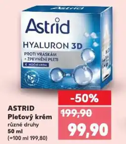 Kaufland ASTRID Pleťový krém nabídka