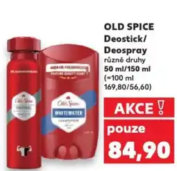 Kaufland OLD SPICE Deostick/ Deospray nabídka