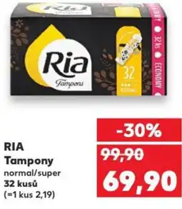 Kaufland RIA Tampony nabídka