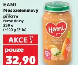 Kaufland HAMI Masozeleninový příkrm nabídka