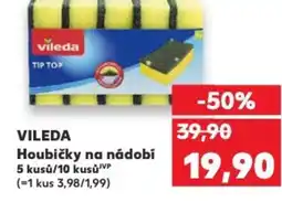 Kaufland VILEDA Houbičky na nádobí nabídka