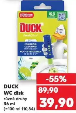Kaufland DUCK WC disk nabídka