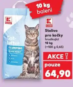 Kaufland Stelivo pro kočky hrudkující nabídka