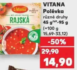 Kaufland VITANA Polévka nabídka