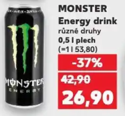 Kaufland MONSTER Energy drink nabídka