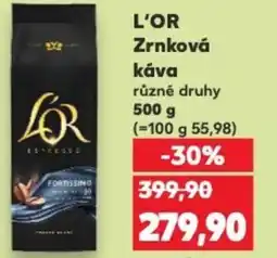 Kaufland L'OR Zrnková Κάνα nabídka