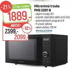 Globus Mikrovlnná trouba PMD 20811 B nabídka