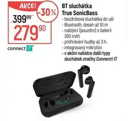 Globus BT sluchátka True SonicBass nabídka