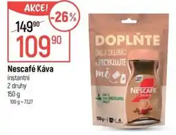 Globus Nescafé Káva instantní nabídka