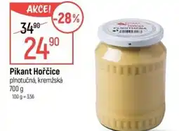 Globus Pikant Hořčice plnotučná, kremžská nabídka