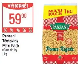 Globus Panzani Těstoviny Maxi Pack nabídka