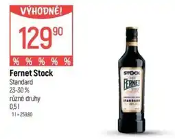 Globus Fernet Stock Standard nabídka
