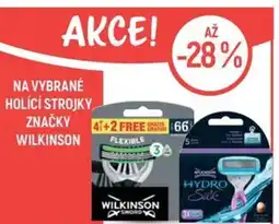 Globus Na vybrané holící strojky značky wilkinson nabídka