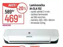 Globus Laminovačka A4 SLA 102 nabídka