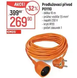 Globus Prodlužovací přívod P01110 nabídka