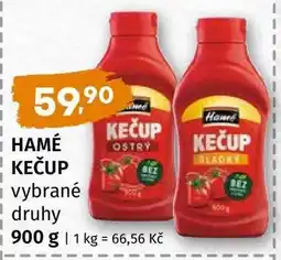 Terno HAMÉ KEČUP vybrané druhy nabídka