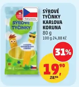Penny Market Sýrové tyčinky karlova koruna nabídka