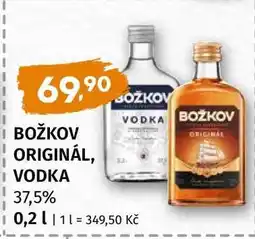 Terno BOŽKOV ORIGINÁL, VODKA nabídka