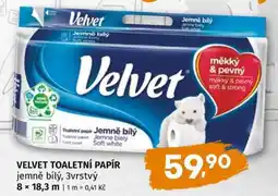 Terno Velvet Toaletní papír nabídka