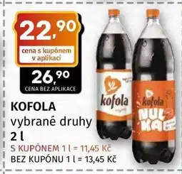 Terno KOFOLA vybrané druhy 2 l nabídka