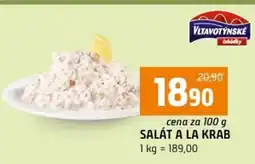 Terno Salát à la krab nabídka