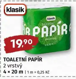 Terno Toaletní papír nabídka