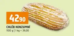 Terno Chléb konzumní nabídka