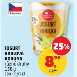 Penny Market Jogurt karlova koruna nabídka