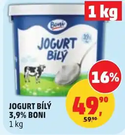 Penny Market Jogurt bílý 3,9% boni nabídka
