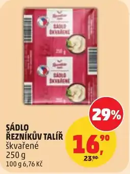 Penny Market Sádlo řezníkův talíř škvařené nabídka
