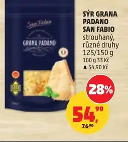 Penny Market Sýr grana padano San Fabio nabídka