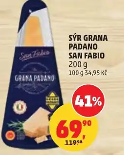 Penny Market Sýr grana padano San Fabio nabídka