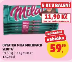 Penny Market Oplatka mila multipack sedita nabídka
