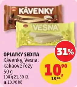 Penny Market Oplatky sedita nabídka