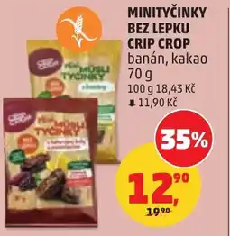Penny Market Minityčinky bez lepku crip crop nabídka