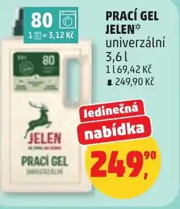 Penny Market Prací gel jelen nabídka