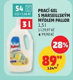 Penny Market Prací gel s marseillským mýdlem pallor nabídka