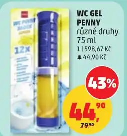 Penny Market Wc gel penny nabídka