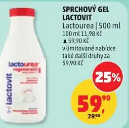 Penny Market Sprchový gel lactovit lactourea nabídka