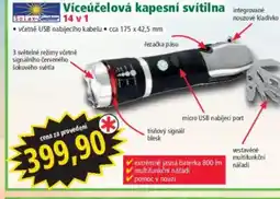 Norma Víceúčelová kapesní svítilna nabídka