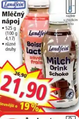 Norma Landfein Mléčný nápoj nabídka